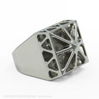 5AXIS Milling Ring Cubebrige 純チタニウム
