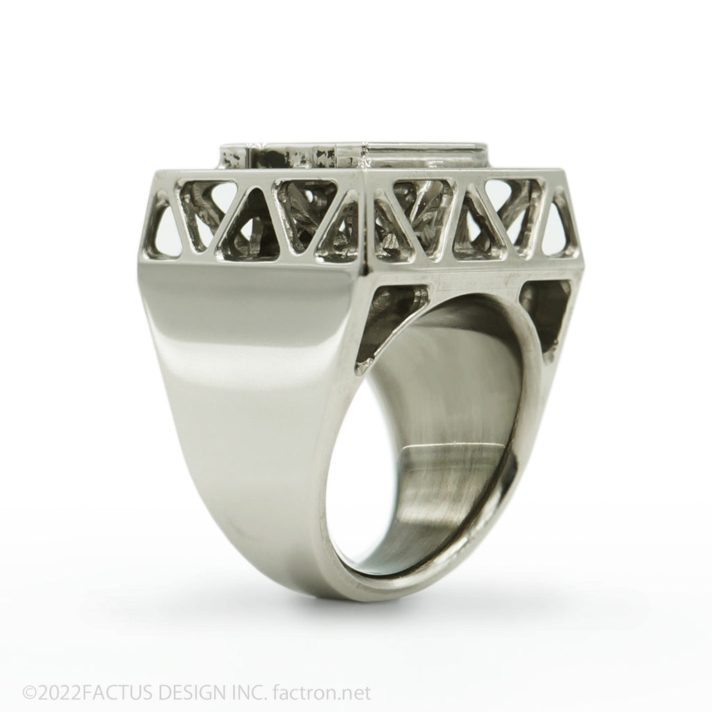 5-axis Milling Ring Cube Bridge IC Pure Titanium