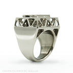 5-axis Milling Ring Cube Bridge IC Pure Titanium