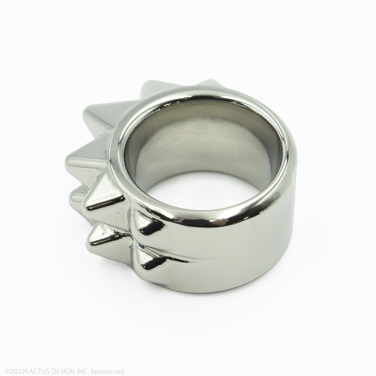 5-Axis Milling Ring Double Pyramid Surgical Stainless Steel 316L