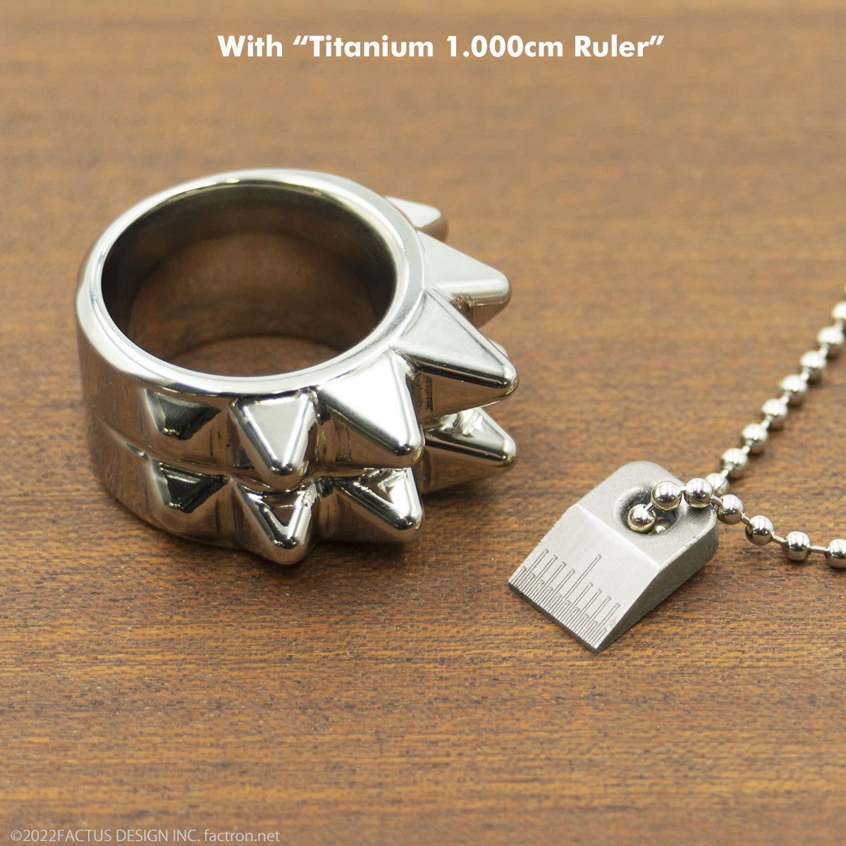 5-Axis Milling Ring Double Pyramid Surgical Stainless Steel 316L
