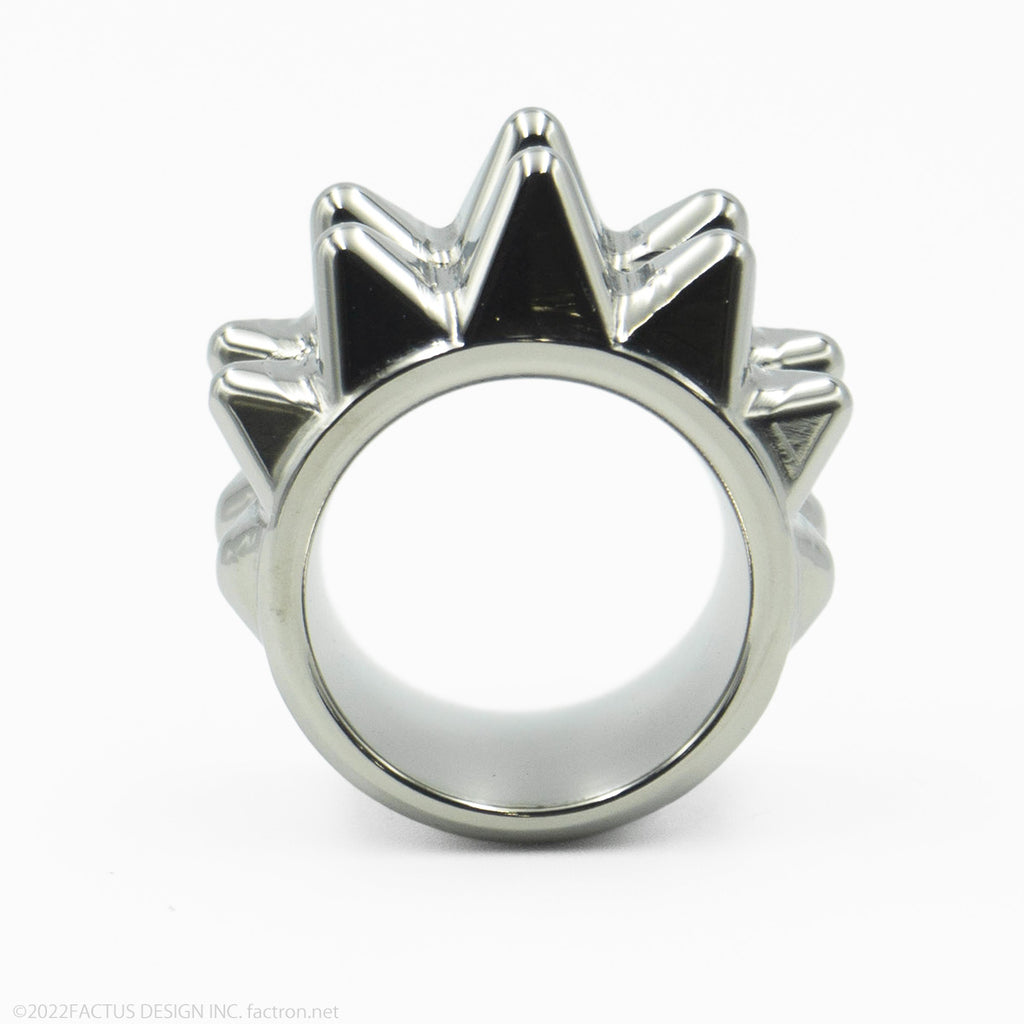 5-Axis Milling Ring Double Pyramid Pure Titanium