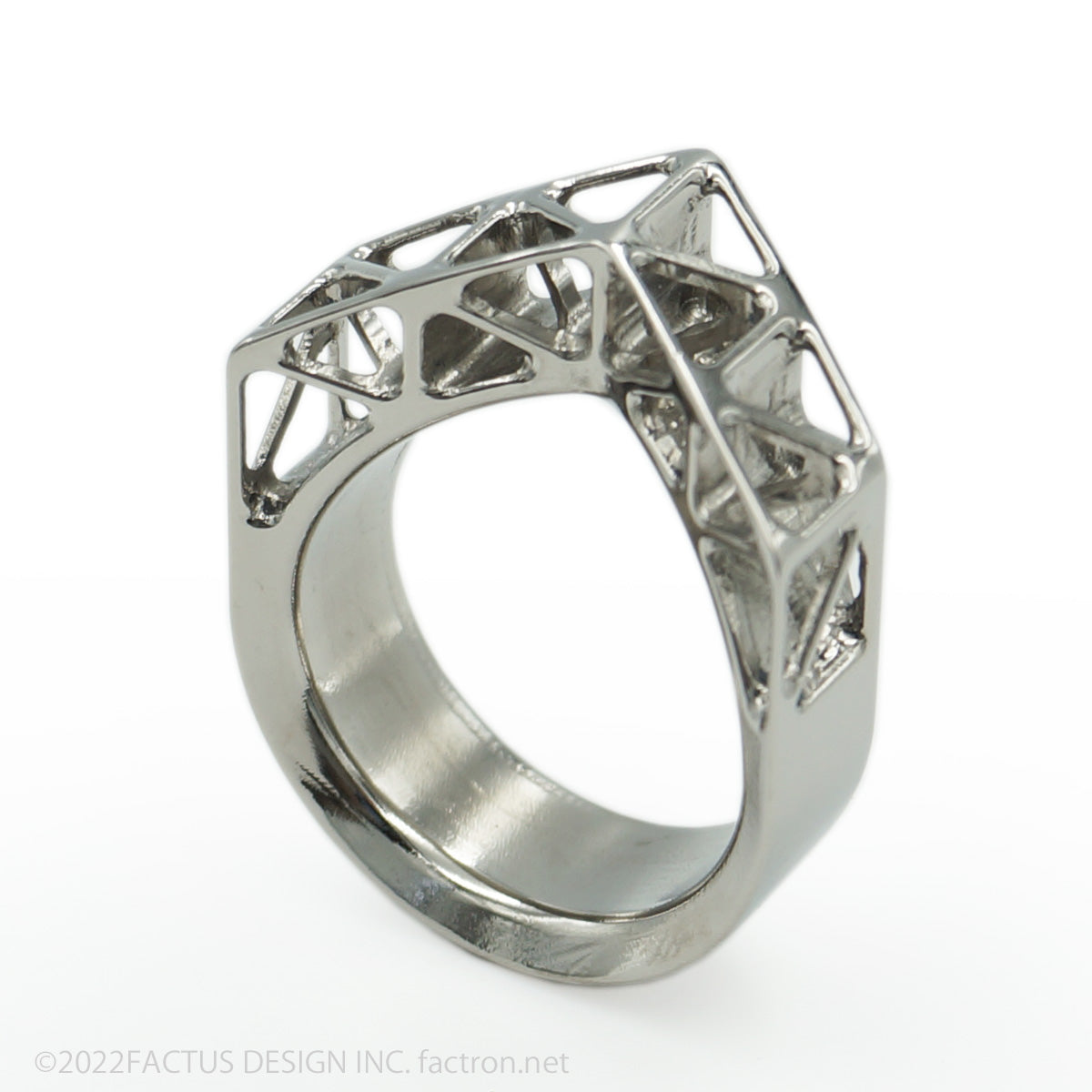 5-Axis Milling Ring Victory Bridge Surgical Stainless Steel 316L