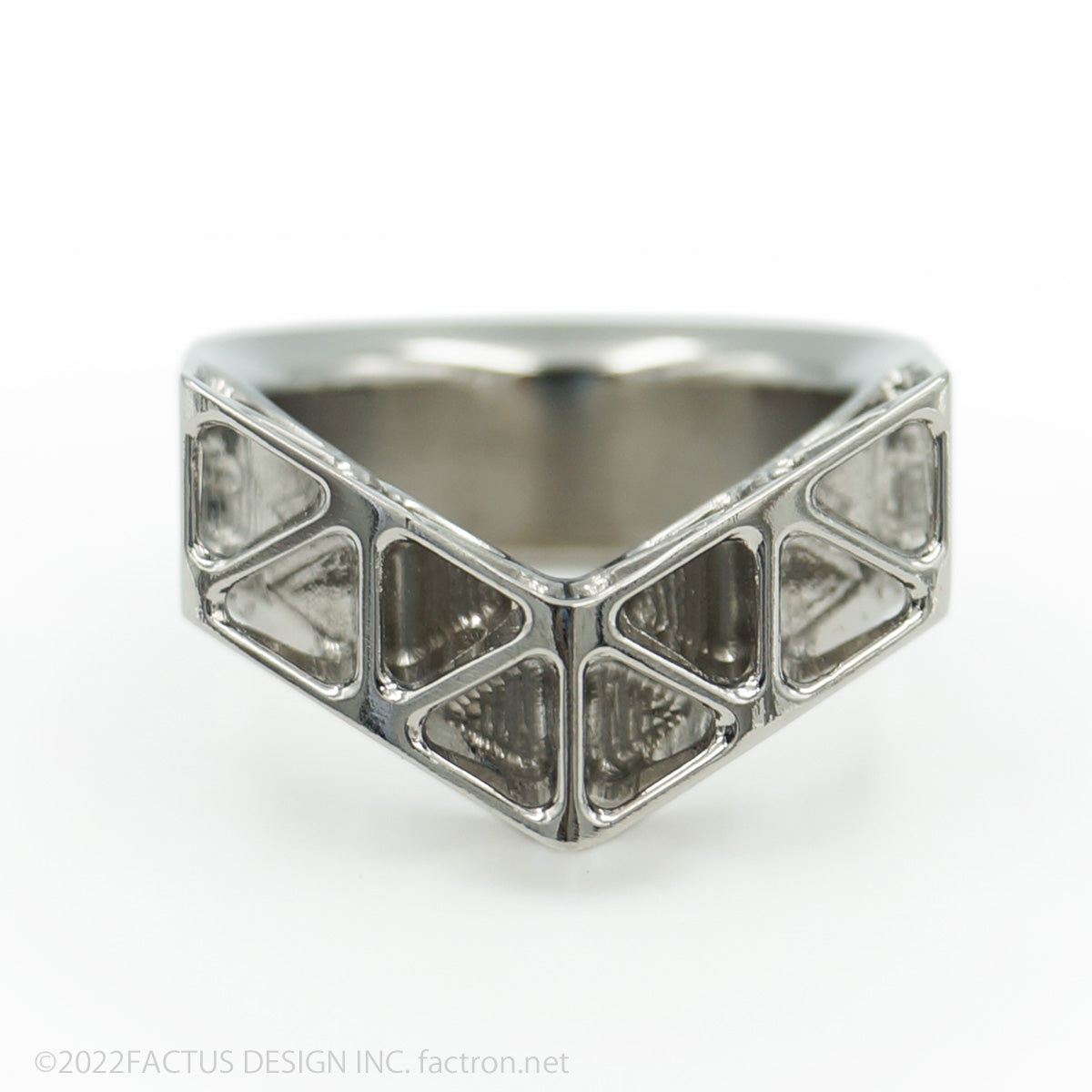 5-Axis Milling Ring Victory Bridge Surgical Stainless Steel 316L