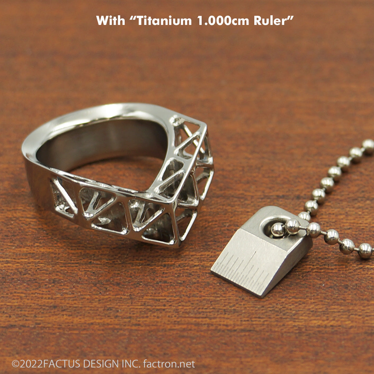 5-Axis Milling Ring Victory Bridge Surgical Stainless Steel 316L