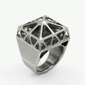 5AXIS Milling Ring Cubebrige 純チタニウム