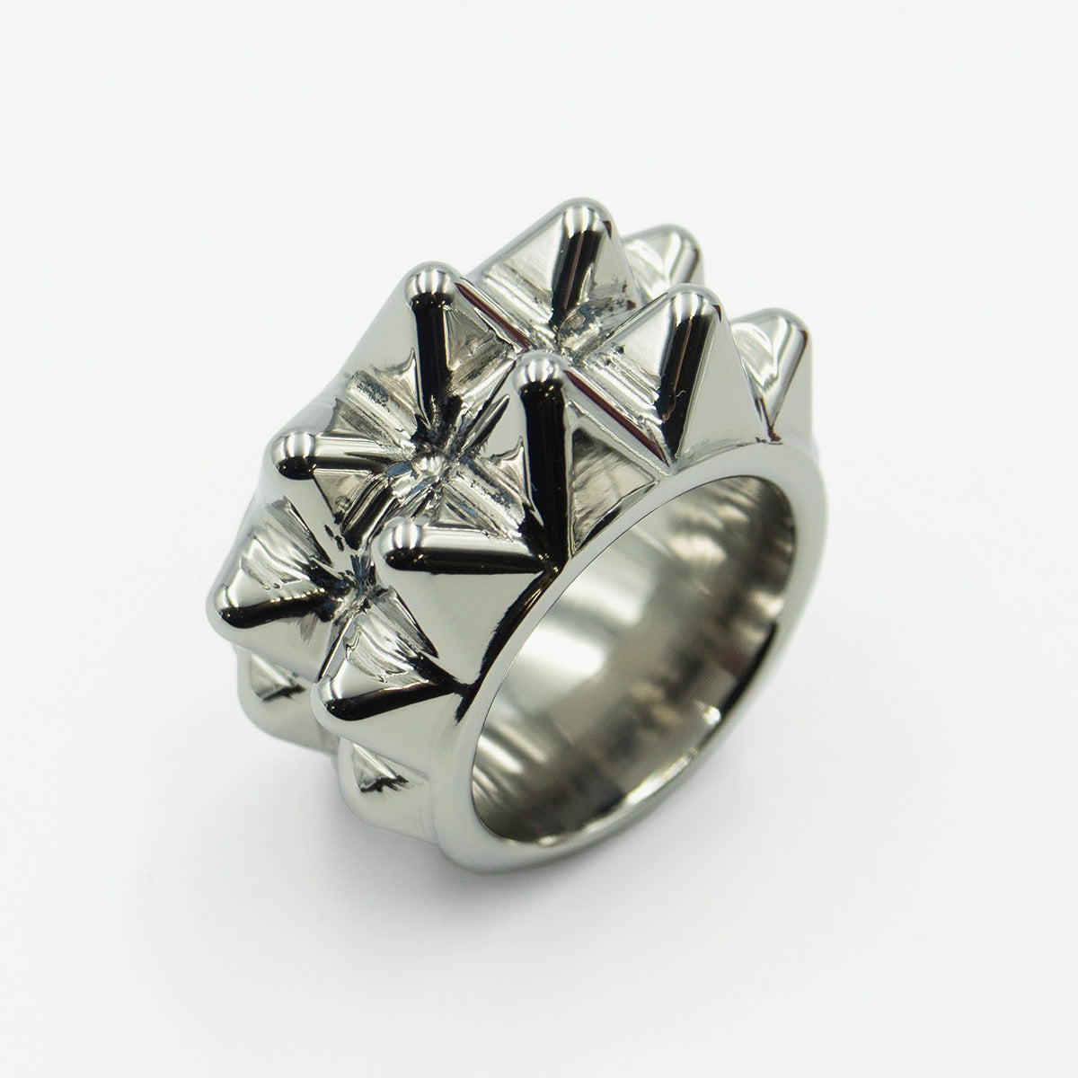 5-Axis Milling Ring Double Pyramid Surgical Stainless Steel 316L
