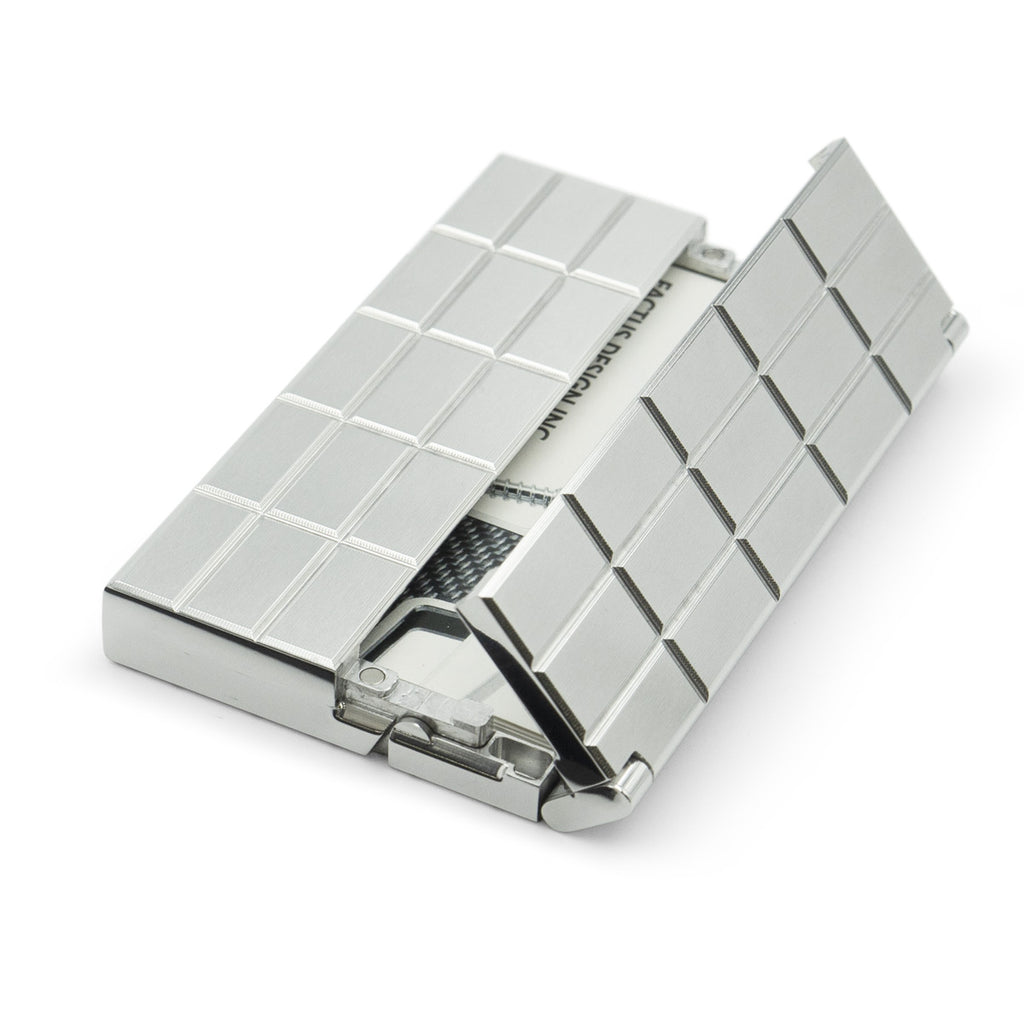 Card Case Geometry Chocolate