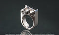Jewelry Ring "Factory" Titanium