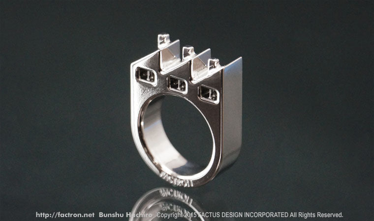 Jewelry Ring "Factory" Titanium