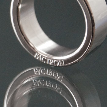 Jewelry Ring "Factory" Titanium