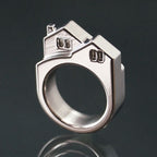 jewelry Ring "Home No.1" Titanium