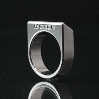 Jewelry Ring "Ruler Ring" Surgical Stainless Steel 316L