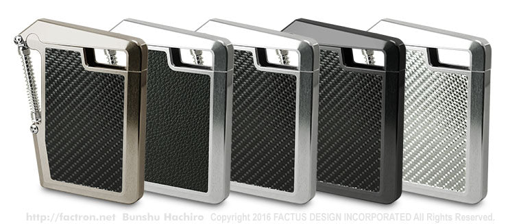 Card Case SPRING+ Black & Black Carbon