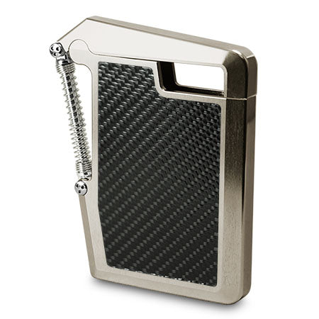 Card Case SPRING+ Titanium & Black Carbon