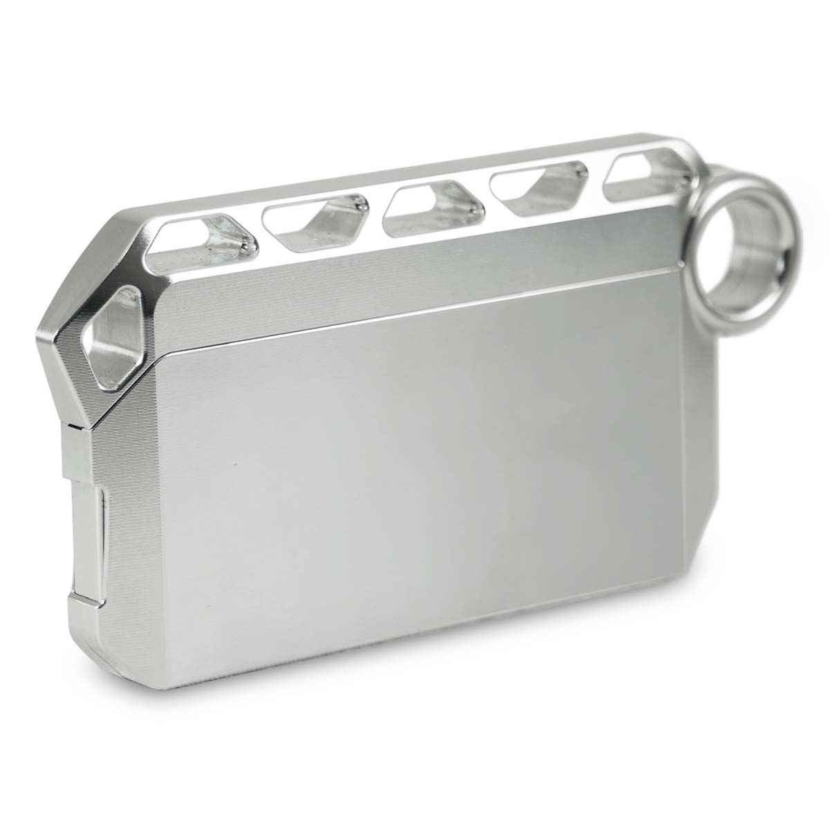 Card Case TRUSS Shiny Silver