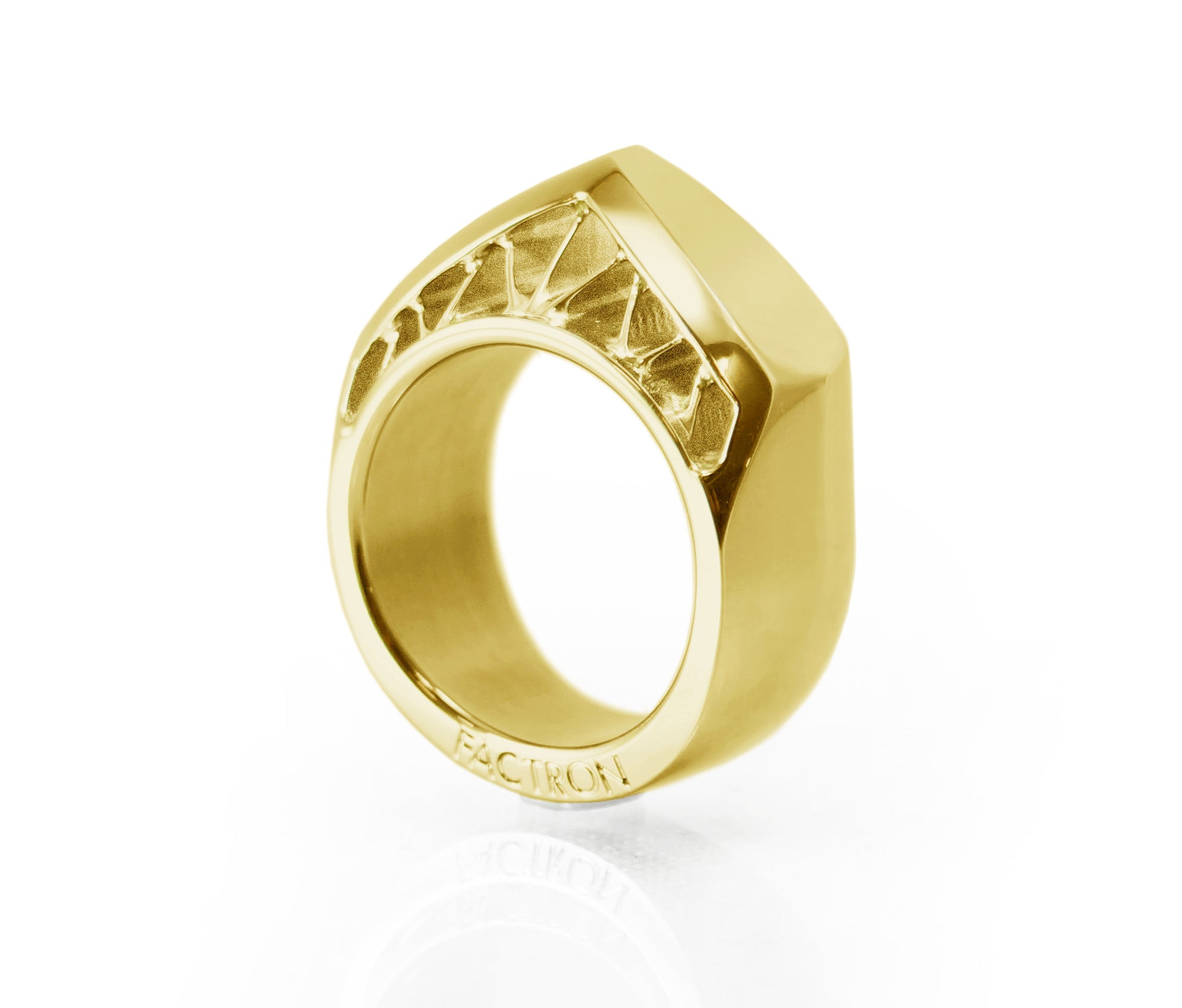 Jewelry Ring "TRUSS Ring 07" 18K Gold