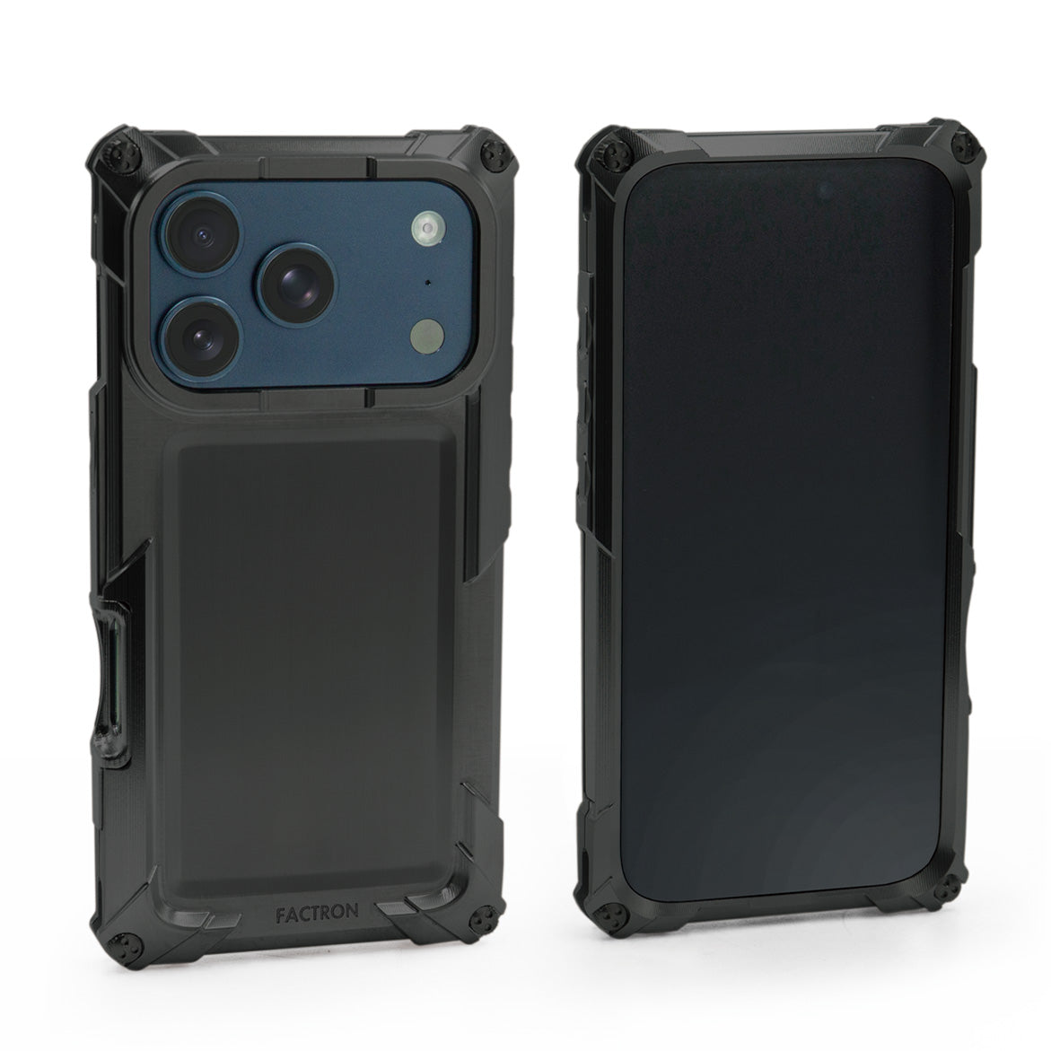 Quattro for iPhone 17Pro HD Black on Black Extra Super Duralumin