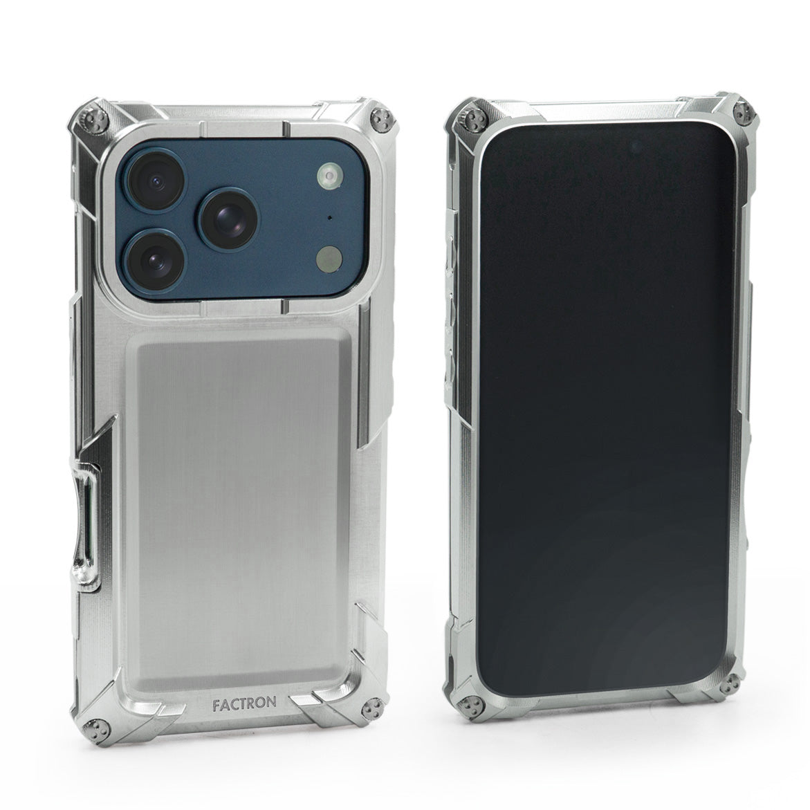 Quattro for iPhone 17Pro HD Shiny Silver Extra Super Duralumin