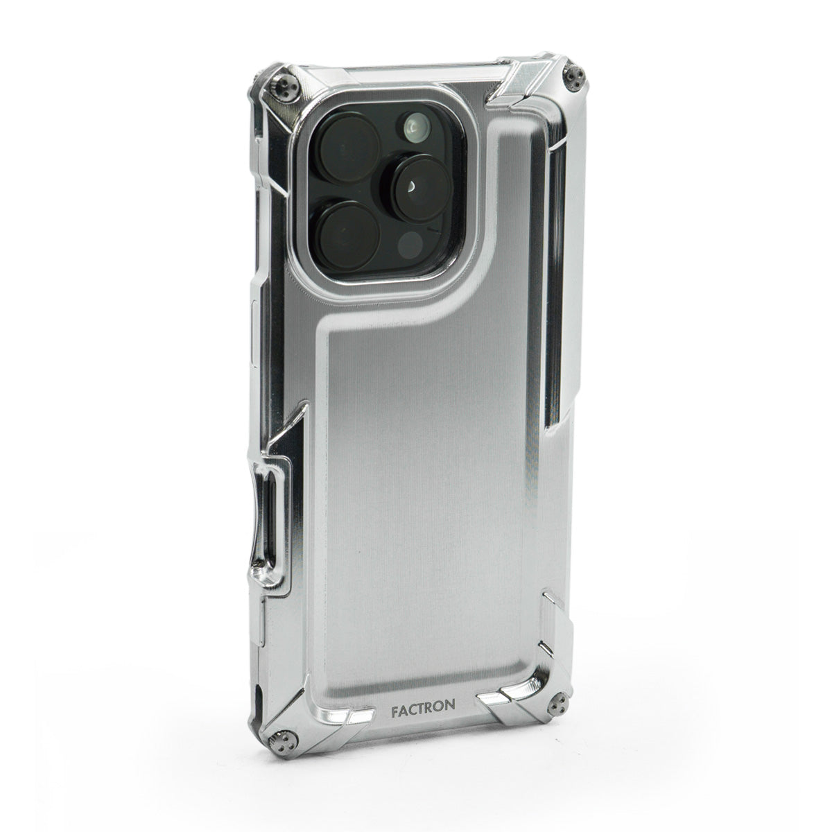 Quattro for iPhone 17Pro HD Shiny Silver Extra Super Duralumin