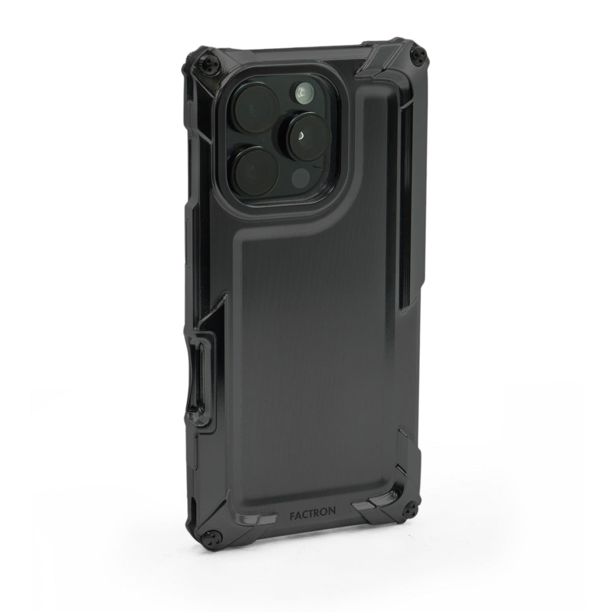 Quattro for iPhone 17Pro HD Black on Black Extra Super Duralumin