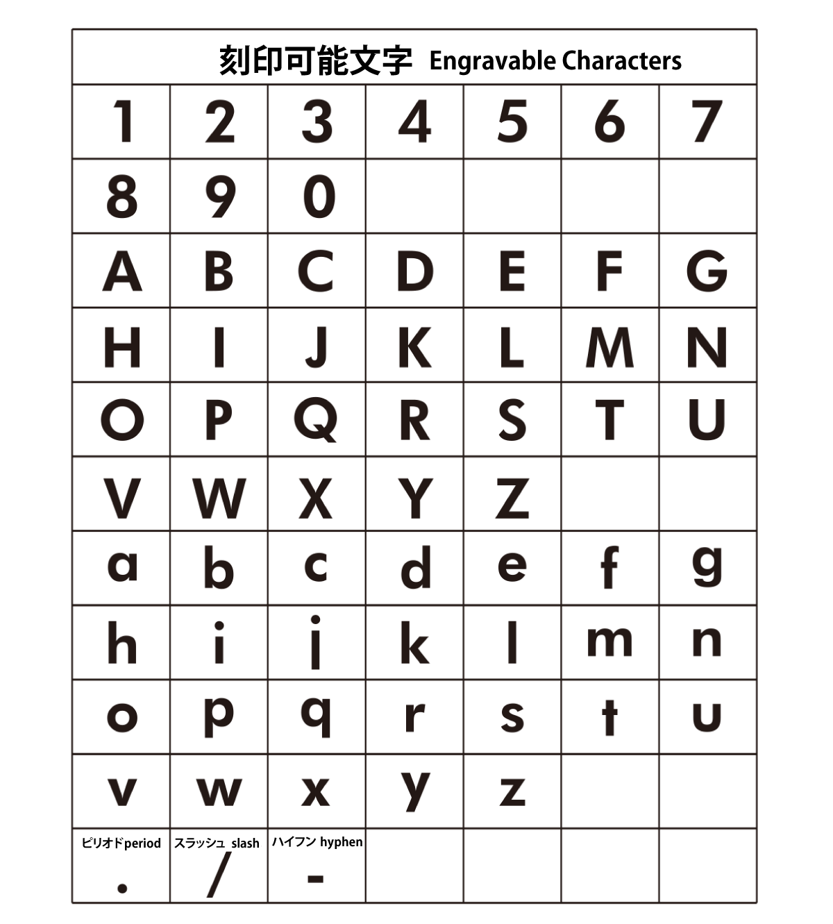 カードケースTRUSS 文字刻印オプション