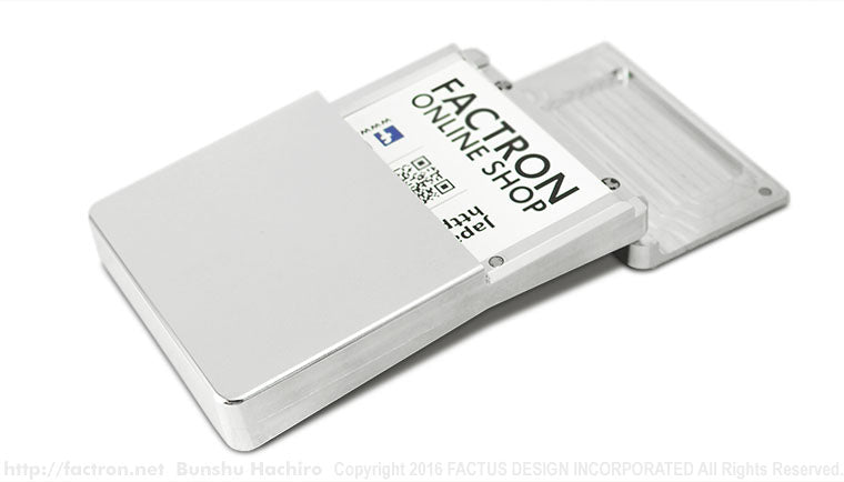 Card Case Parallel-T Black