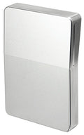 Card Case Parallel-T Shiny Silver